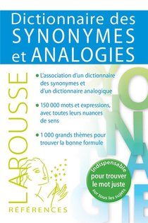 Dictionnaire Des Synonymes Et Analogies 