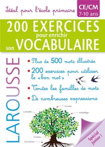200 Exercices Pour Enrichir Son Vocabulaire ; Ce/cm 