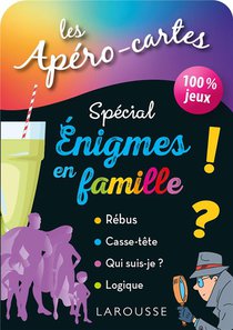 Les Apero-cartes ; Special Enigmes En Famille 
