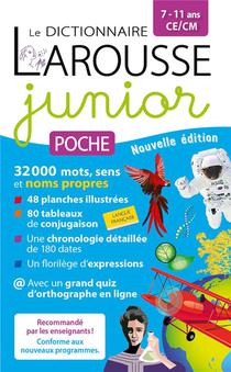 Le Dictionnnaire Larousse Junior Poche ; Ce, Cm 