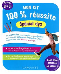 Mon Kit 100 % Reussite Special Dys Au College (+ Autocollants) 