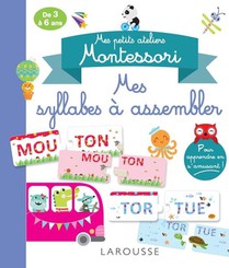 Mes Petits Ateliers Montessori ; Mes Syllabes A Assembler 