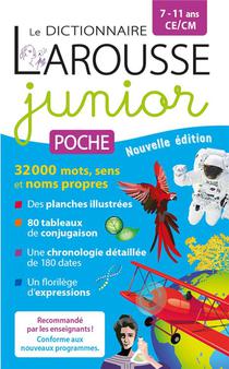 Le Dictionnaire Larousse Junior Poche 