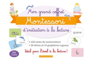 Mon Grand Coffret Montessori D'initiation A La Lecture 