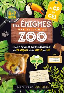 Mes Enigmes ; Une Saison Au Zoo ; Du Cp Au Ce1 