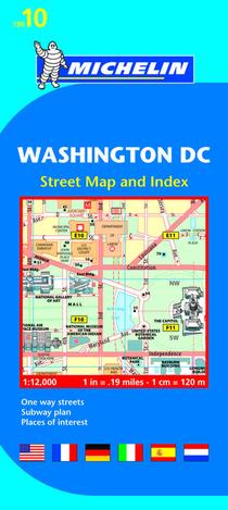 Washington Dc ; Street Map And Index 