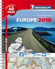 Europe ; Atlas Routier Et Touristique (edition 2018) 