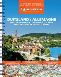 Allemagne, Benelux, Autriche, Suisse, Tchequie : Atlas Routier Et Touristique 