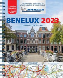 Benelux : Atlas Routier Et Touristique (edition 2023) 