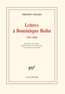 Lettres A Dominique Rolin (1981-2008) 