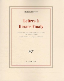 Lettres A Horace Finaly 
