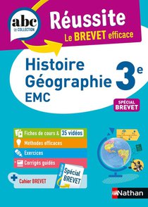 Abc Du Bac Reussite : Histoire-geographie, Enseignement Moral Et Civique : 3e (edition 2022) 