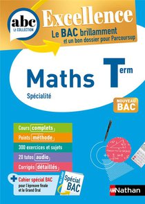 Abc Du Bac Excellence : Mathematiques ; Terminale (edition 2023) 