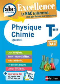 Abc Du Bac Excellence : Physique-chimie ; Terminale (edition 2023) 