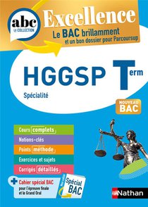 Abc Du Bac Excellence : Hggsp ; Terminale (edition 2023) 