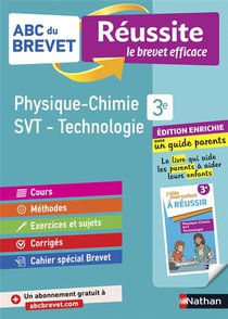 Abc Du Brevet Reussite Tome 136 : Physique-chimie, Svt, Technologie ; 3e ; Reussite Famille (edition 2021) 