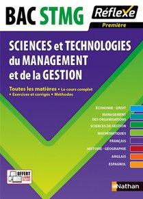 Reflexe Tome 19 : Sciences Et Technologies Du Management Et De Gestion ; 1ere ; Bac Stmg ; Toutes Les Matieres (edition 2015) 