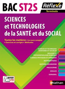 Fiches Reflexes T.10 ; Sciences Et Technologies De La Sante Et Du Social ; Terminale St2s ; Toutes Les Matieres (edition 2015) 