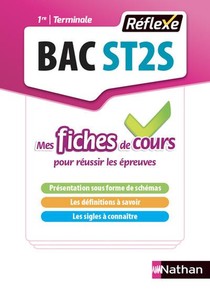 Fiches Reflexes T.2 ; Bac St2s ; 1re ; Terminale ; Mes Fiches De Cours Pour Reussir Les Epreuves (edition 2018) 