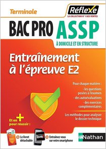 Memos Reflexes Tome 1 : Bac Pro Assp ; Epreuve E2 (edition 2018) 