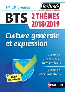 Memos Reflexes T.98 ; Culture Generale Et Expression ; Bts ; Deux Themes (edition 2018/2019) 