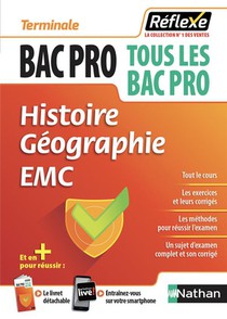 Memos Reflexes Tome 37 : Bac Pro ; Tous Les Bac Pro ; Histoire ; Geographie Emc ; Terminale (edition 2018) 