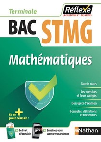 Memos Reflexes T.21 ; Bac Stmg ; Mathematiques ; Terminale (edition 2018) 