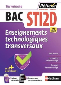 Memos Reflexes T.33 ; Bac Sti2d ; Enseignements Technologiques Transversaux ; Terminale (edition 2019/2020) 