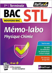 Reflexe Bac Tome 36 : Memo-labo Physique-chimie ; 1er, Terminale ; Bac Stl (edition 2020) 