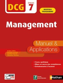 Dcg Epreuve 7 ; Management ; Manuel Et Applications (edition 2020) 
