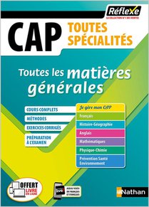 Reflexe Cap Tome 20 : Toutes Les Matieres Generales ; Cap, Toutes Specialites (edition 2020) 