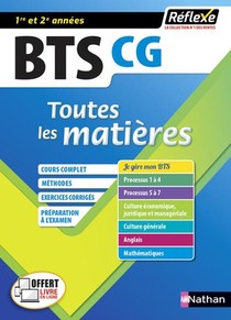 Reflexe Bts T.11 ; Comptabilite Et Gestion : Bts Cg : 1re Et 2e Annees (edition 2020) 