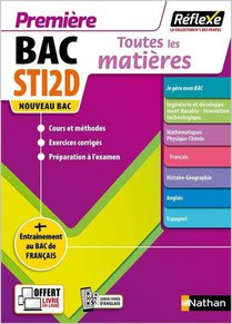 Bac Sti2d : Toutes Les Matieres : 1re (edition 2022) 
