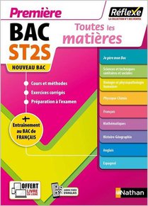 Bac St2s : Toutes Les Matieres : 1re (edition 2022) 