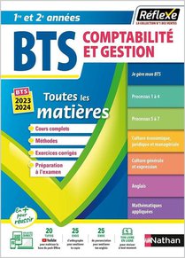 Bts Comptabilite Et Gestion ; Toutes Les Matieres ; 1re Et 2e Annees (edition 2023/2024) 
