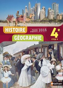 Histoire-geographie ; 4eme ; Livre De L'eleve (edition 2016) 