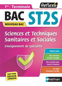Reflexe Bac : 1re/terminale, Bac St2s ; Enseignement De Specialite (edition 2023) 