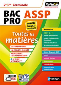 Bac Pro Assp ; Toutes Les Matieres ; 2de, 1re, Terminale (edition 2024/2025) 