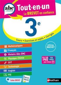 Abc Du Brevet Tout-en-un : Toutes Les Matieres ; 3e ; Special Brevet (edition 2023) 