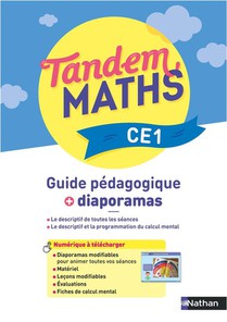 Tandem : Mathematiques ; Ce1 ; Guide Pedagogique + Diaporamas (edition 2023) 