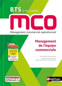 Management De L'equipe Commerciale ; Bts Mco ; 1re Et 2e Annees ; Livre + Licence Eleve (edition 2023) 