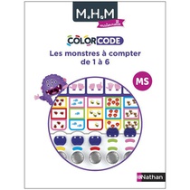 Mhm - La Methode Heuristique De Mathematiques : Ms ; Colorcode : Les Monstres A Compter De 1 A 6 