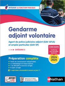 Gendarme Adjoint Volontaire ; Categorie C (edition 2024/2025) 