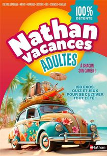 Nathan Vacances : Adultes 