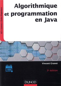 Algorithmique Et Programmation En Java ; Cours Et Exercices Corriges (5e Edition) 