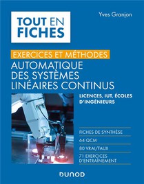 Automatique Des Systemes Lineaires Continus : Exercices Et Methodes 