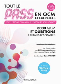 Tout Le Pass En Qcm Et Exercices ; Tronc Commun (edition 2022/2023) 