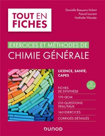Exercices Et Methodes De Chimie Generale (3e Edition) 