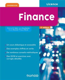 Finance ; Licence (2e Edition) 