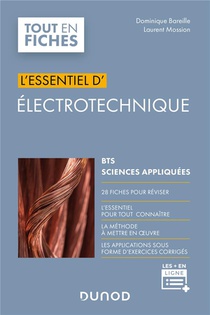 L'essentiel D'electrotechnique ; Bts, Sciences Appliquees 